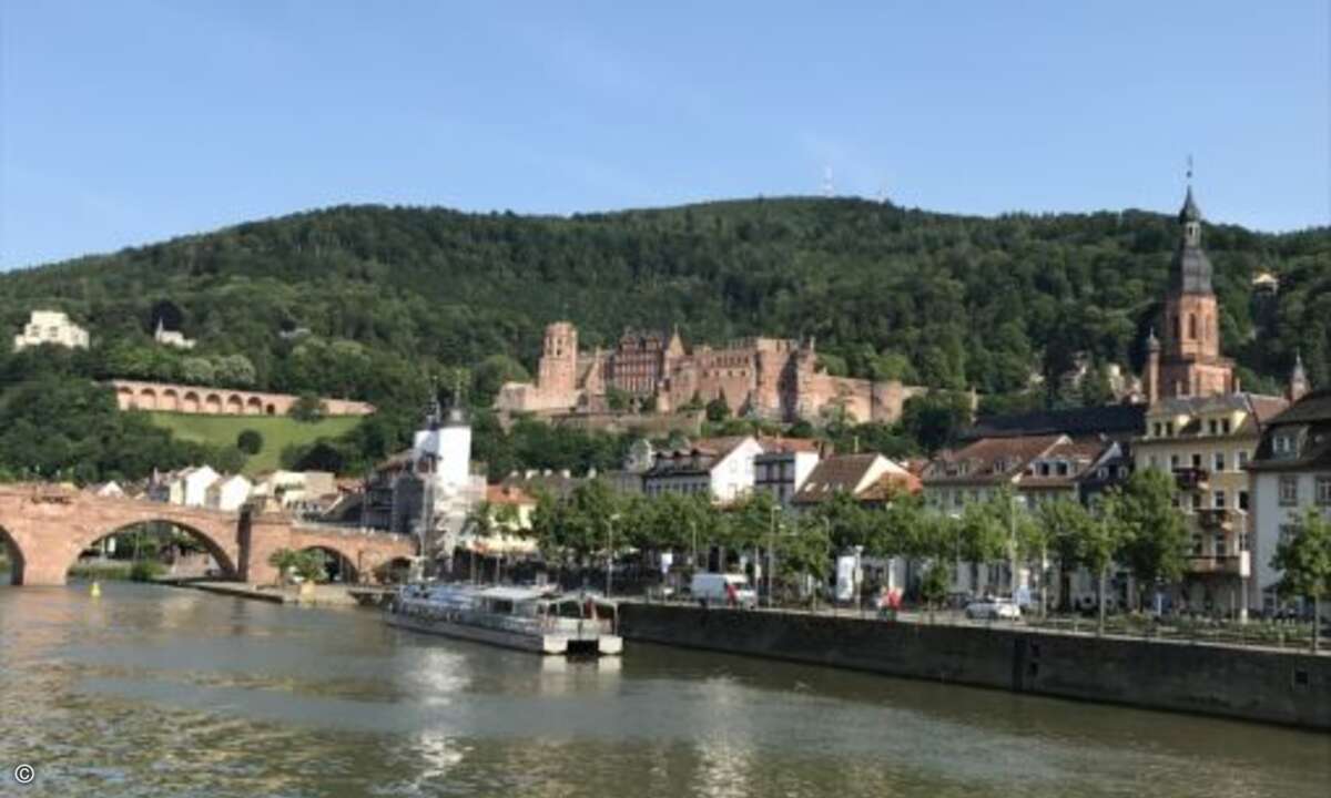 Schließlich geht es zum entspannten Teil des Tages, der mit einer Bootsfahrt auf dem Neckar beginnt (Foto: Trend Micro)