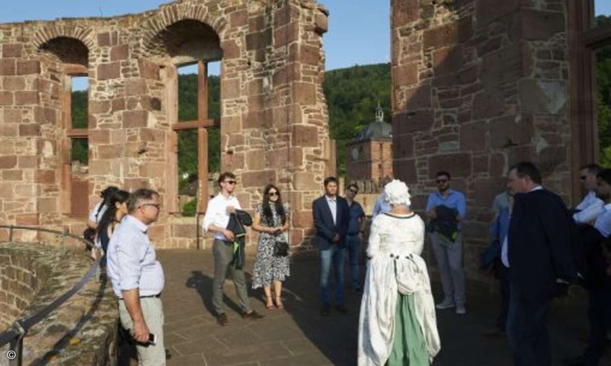 Kleiner Rundgang durch das Wahrzeichen der Stadt Heidelberg und eine der bekanntesten Schlossruinen Deutschlands (Foto: Trend Micro)
