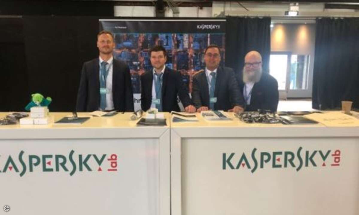 ... und das von Kaspersky (Foto: CRN)