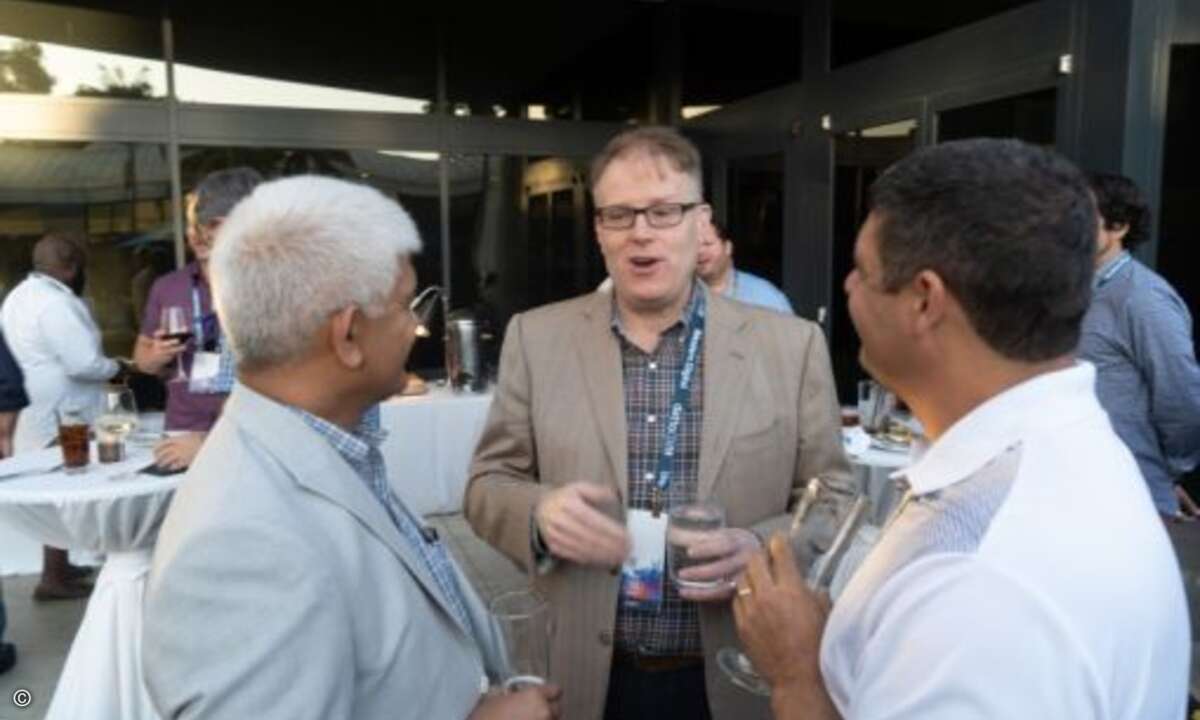 Datto-CEO Tim Weller im Gespräch mit Partnern