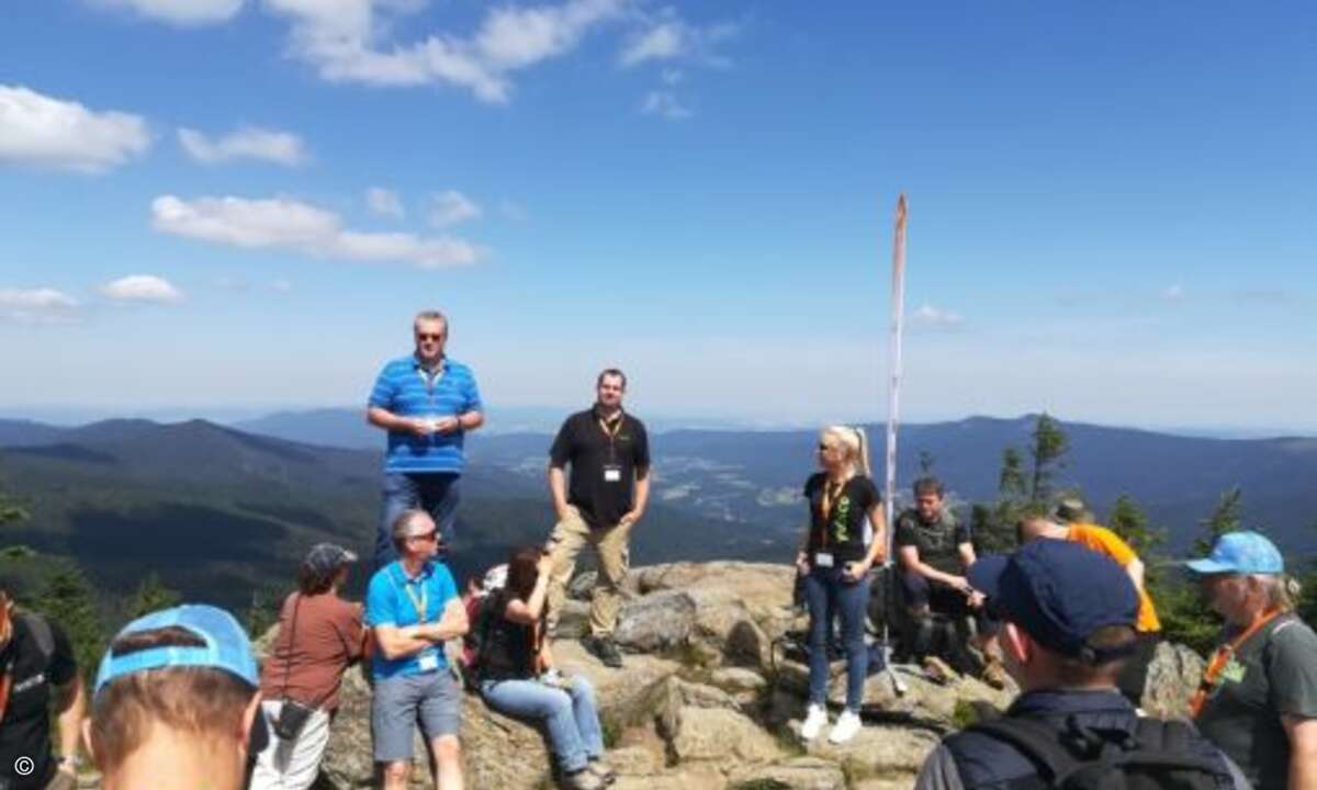 Das Yubico-Team hat einen tollen Spot für seine »Bergpredikt« rund um Authentifizierung gefunden (Foto: CRN)