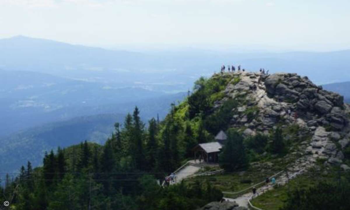 Der Berg ruft - man will sofort loswandern (Foto: Sysob)