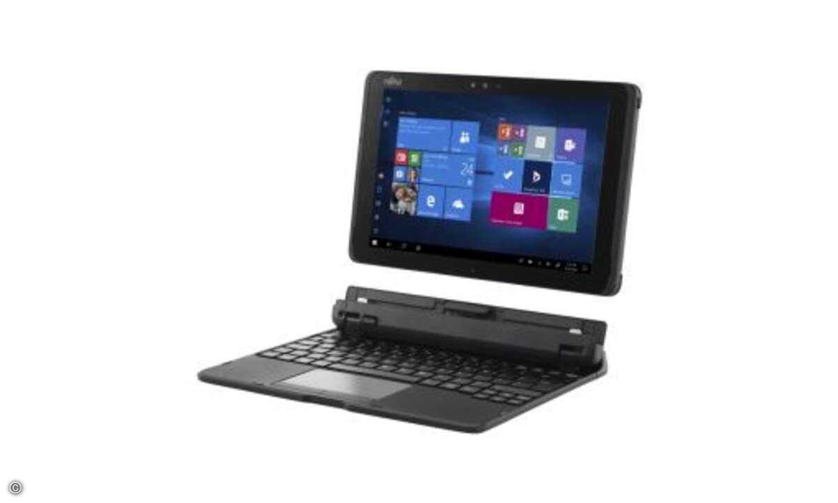 Auch Fujitsu hat mit dem »STYLISTIC Q509« ein neues strapazierfähiges Tablet im Angebot. (Bild: Fujitsu)