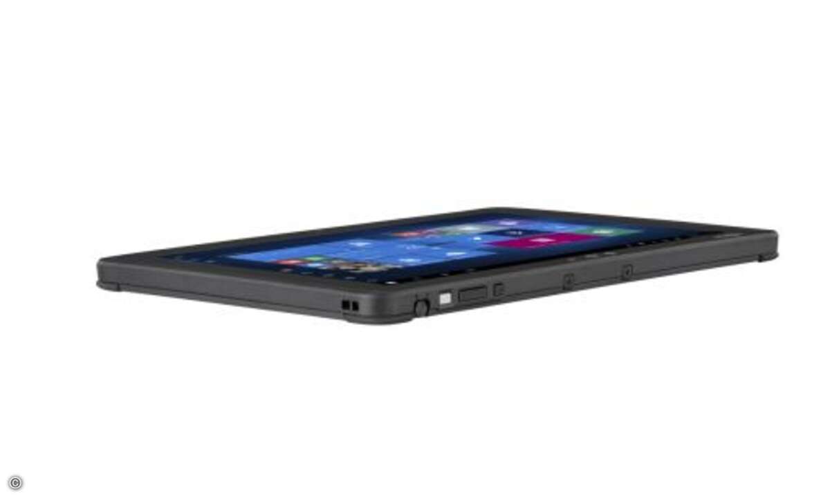 Das jüngste Mitglied von Fujitsus »STYLISTIC«- Tablet-Serie ist nach Militärstandards auf Robustheit getestet und mit einem spritzwassergeschützten und staubdichten Gehäuse für den Einsatz im Büro als auch im Außenbereich geeignet. (Bild: Fujitsu)