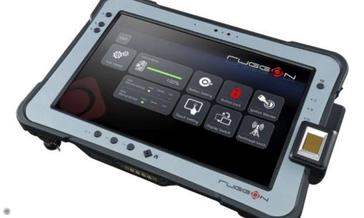 Auch der auf robuste Computer spezialisierte Hersteller RuggON setzt bei seinem neuen »SOL PA501«-Tablet auf die Android-Plattform. (Bild: RuggON)