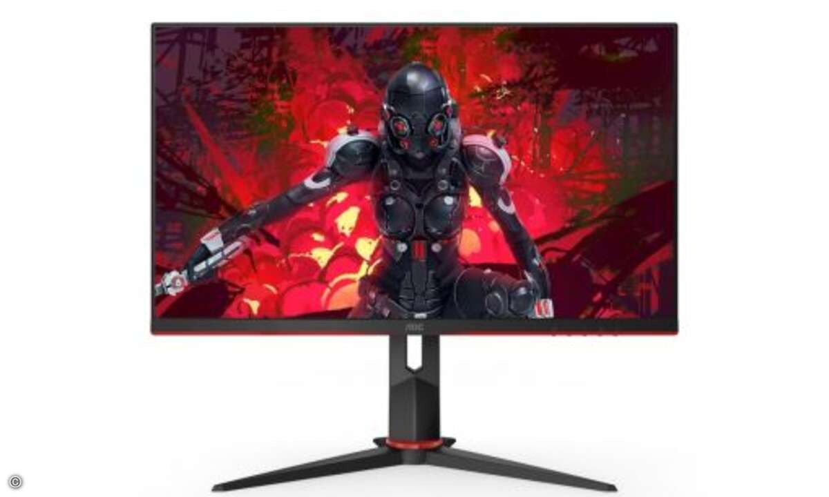 AOC stellte drei brandneue Gaming-Monitore aus seiner «G2«-Serie vor, darunter das Curved-Display »AOC CQ27G2« mit QHD-Auflösung (2.560x1.440 Pixel) und AMDs FreeSync. (Bild: AOC)
