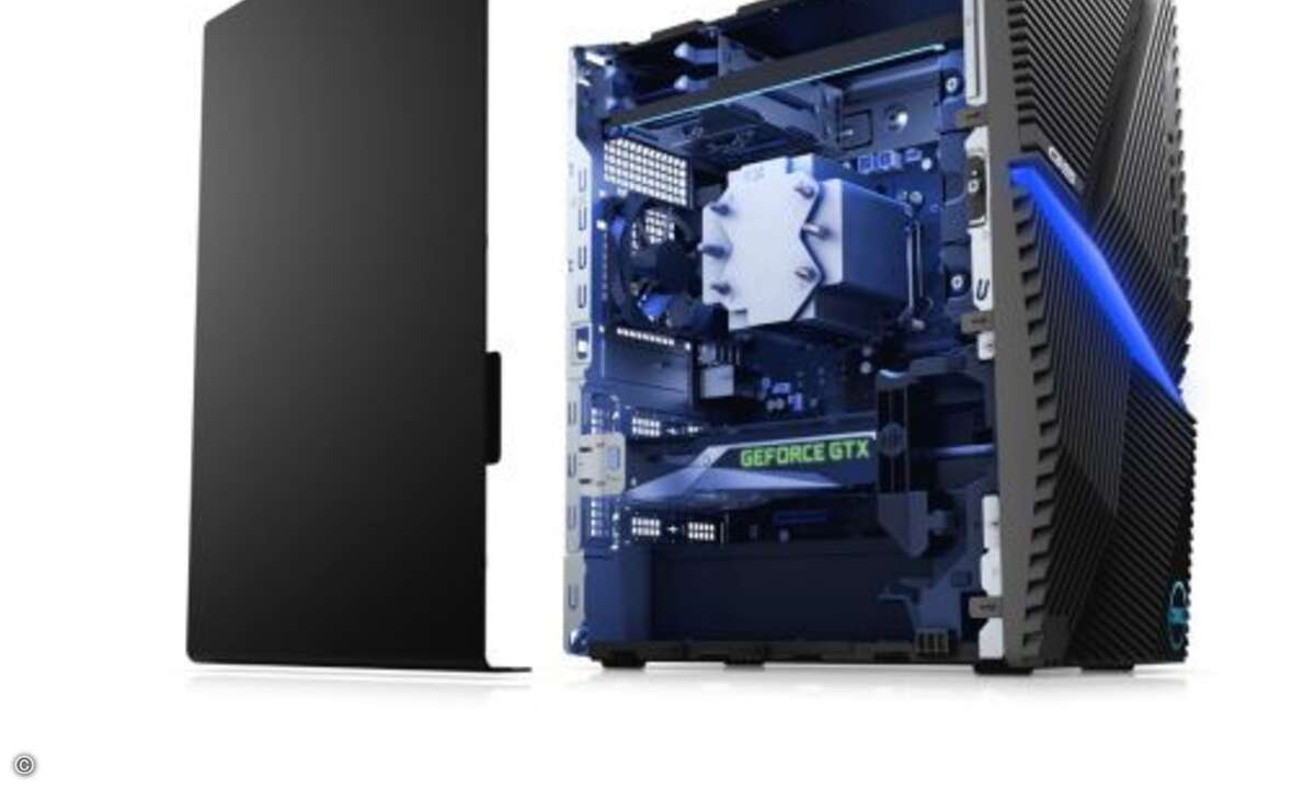 Für Neueinsteiger und kostenbewusste Gamer präsentierte Dell den neuen »Dell G5 Desktop«. Der erste Desktop-PC der G-Serie bietet in einem kompakten und erweiterbaren Format Gaming-taugliche Rechen- und Grafikleistung. (Bild: Dell)