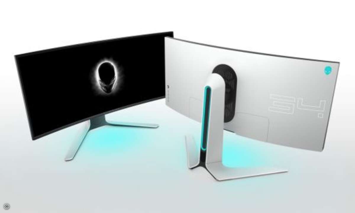 Darüber hinaus zeigten Dell und Alienware auf der Gamescom 2019 eine ganze Reihe neuer Displays für Gamer. (Bild: Dell)