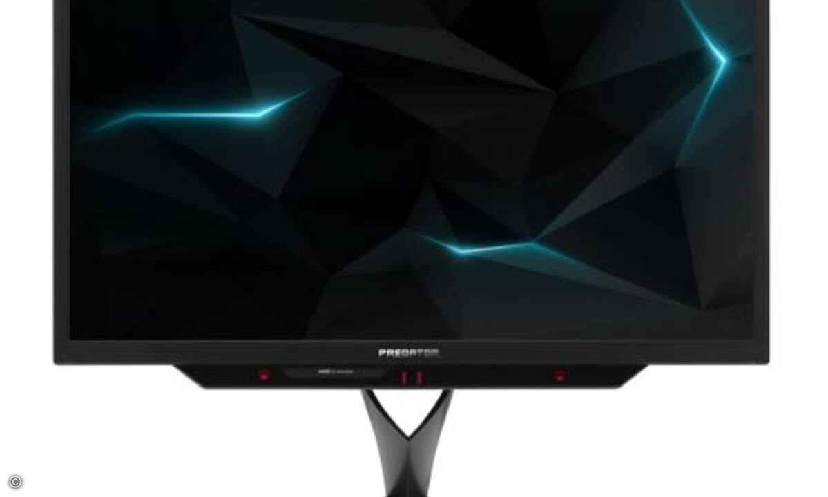Der »Predator X27P« im 27-Zoll-Format verfügt über ein IPS-Panel mit Quantum-Dot-Technologie in Ultra-HD-Auflösung (3.840 x 2.160). (Bild: Acer)