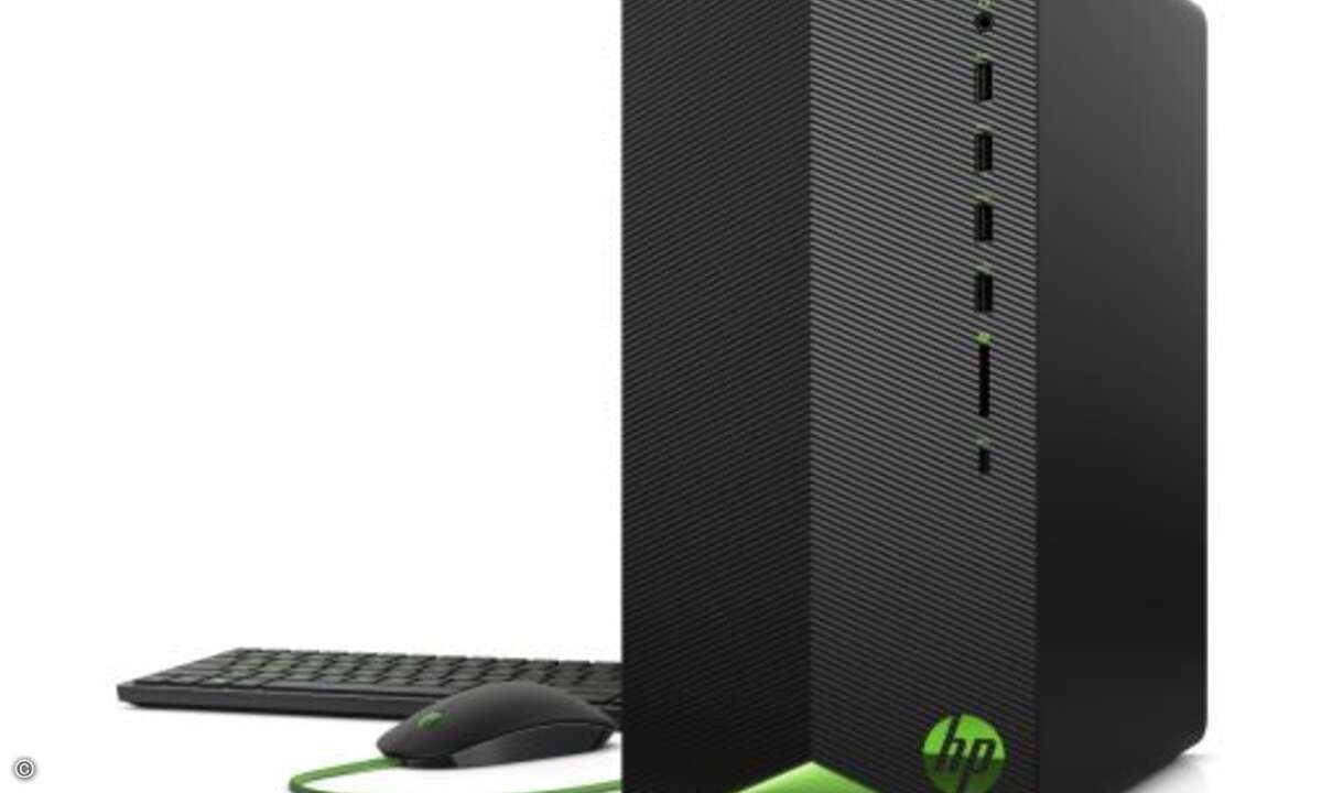 In seiner »Pavilion«-Serie präsentierte der US-Hersteller den neuen »Pavilion Gaming Desktop«, der wahlweise mit AMD- oder Intel-CPUs erhältlich sein wird. (Bild: HP)