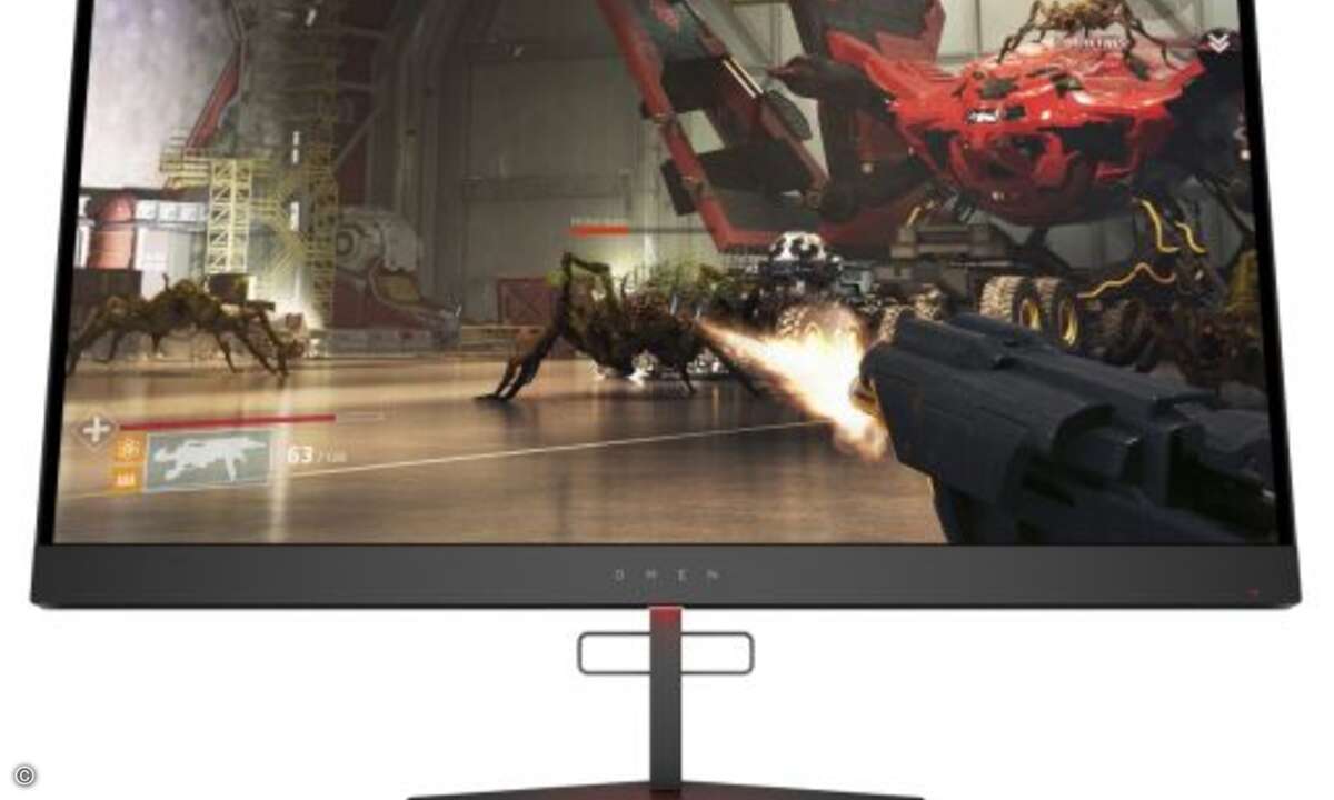 Zu den Neuheiten gehören auch Displays wie das E-Sports-fähige »Omen X 27«-Display. (Bild: HP)