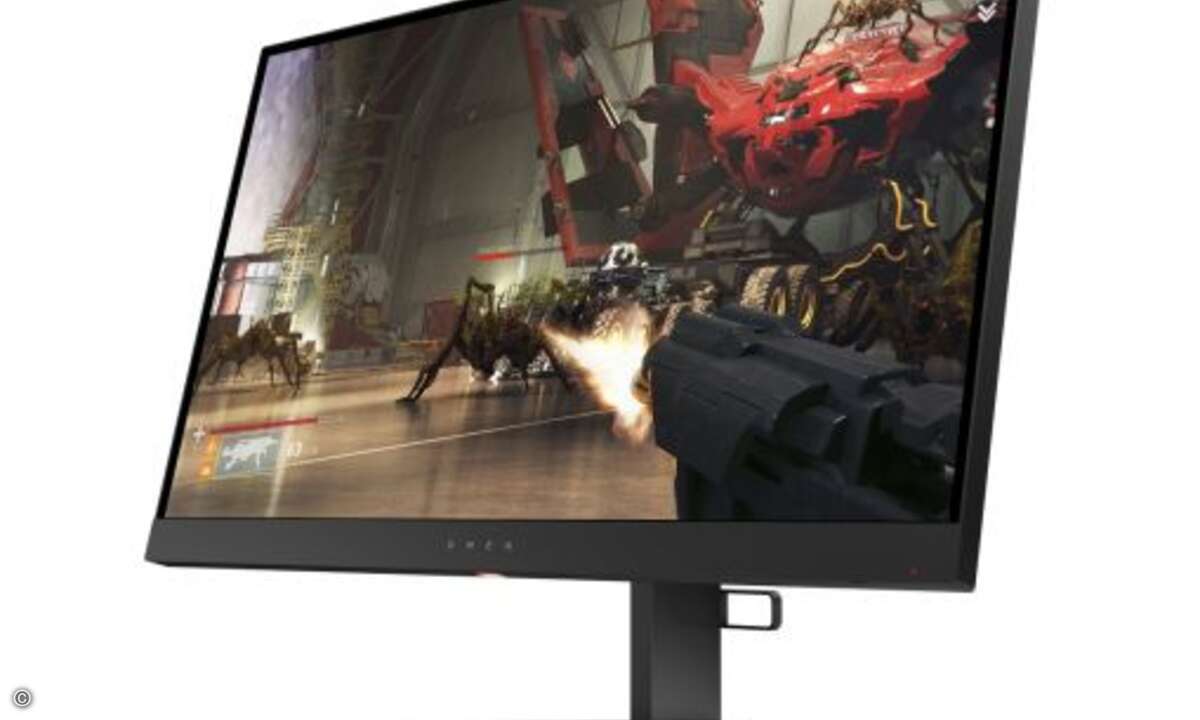 Der brandneue »Omen X 27« besticht durch ein Quad-HD2-Display (2.560 x 1.440) mit atemberaubender High-Dynamic-Range (HDR) und DCI P3 bei einer Farbskala von 90 Prozent Farbraum. (Bild: HP)