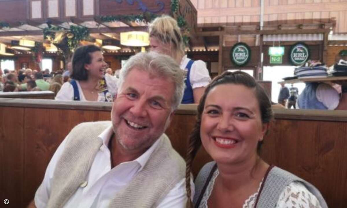 Natürlich mit dabei: Markus Korn und Aline Gauthier von Samsung