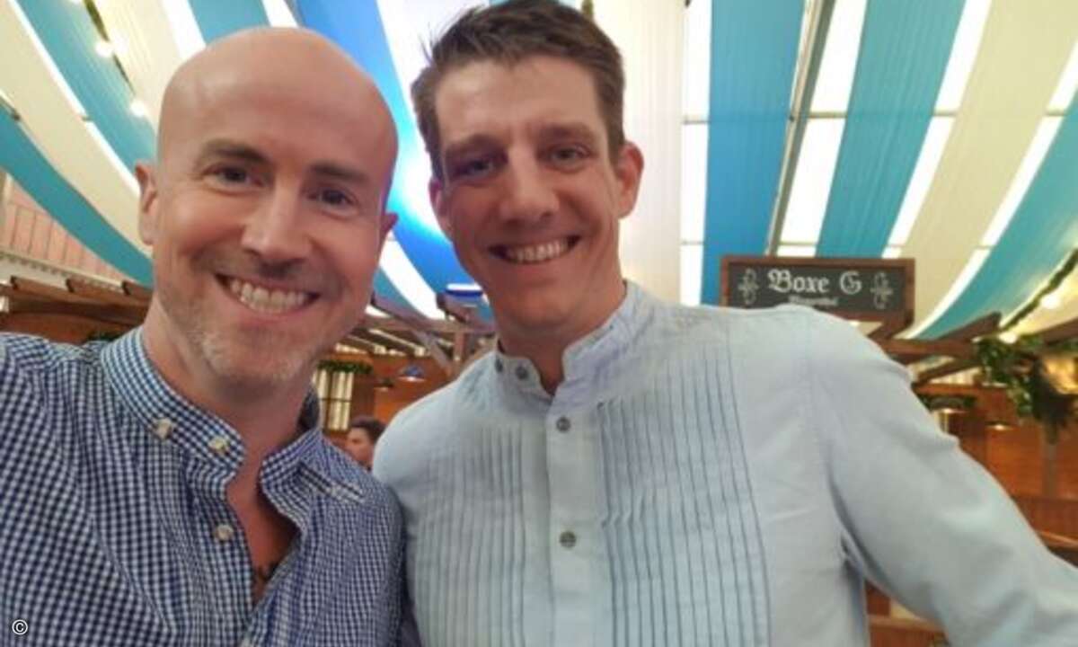 Matthäus Hose (WEKA FACHMEDIEN) mit Hans Christian Asemissen, Geschäftsführer der Also Enterprise Services