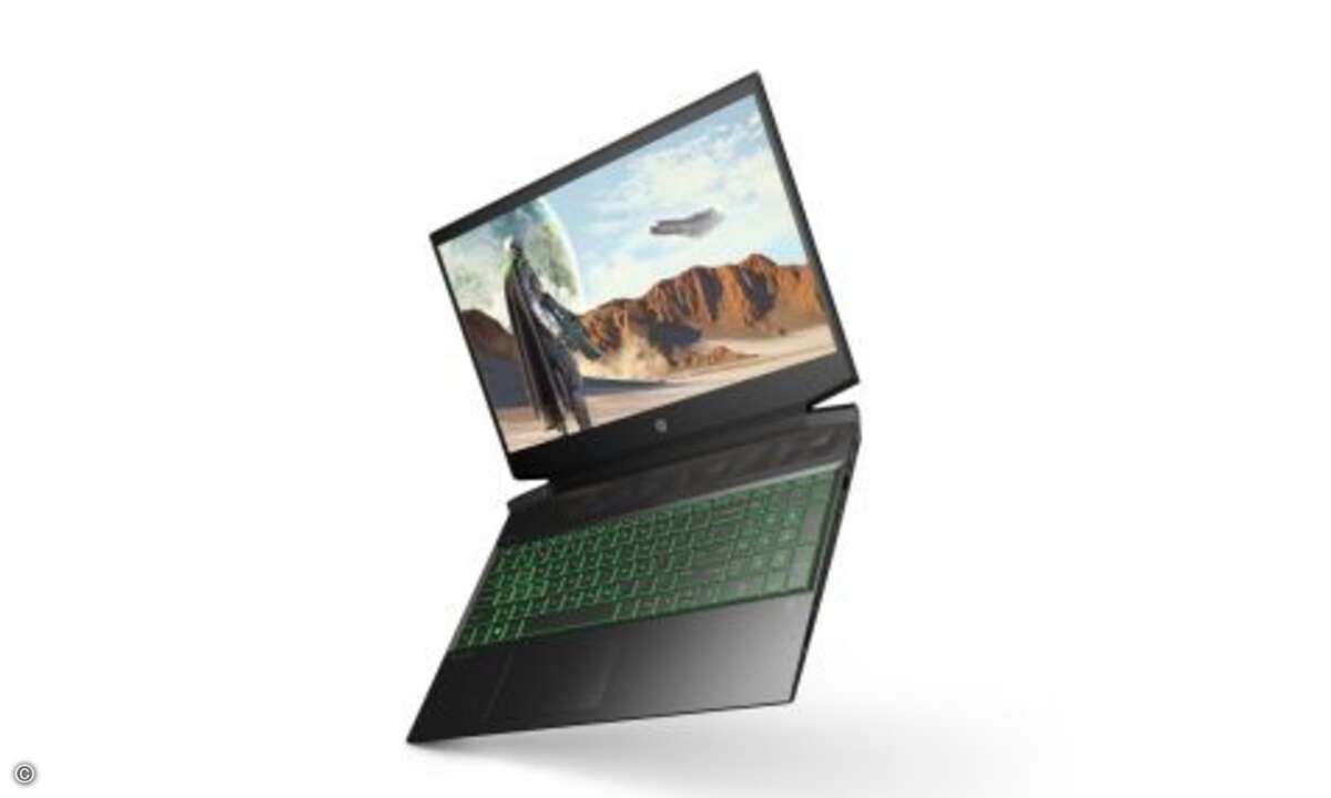 Der »Pavilion Gaming 15« ist mit einem mobilen »AMD Ryzen 7«-Prozessor sowie »Nvidia GeForce GTX 1660Ti« mit Max-Q12 Design-Grafik ausgestattet. (Bild: HP)