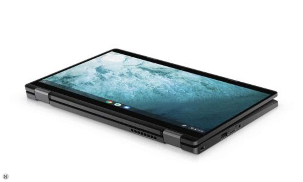 Die beiden Chromebooks können mit zahlreichen verschiedenen Ländertastaturen konfiguriert werden.
(Foto: Dell)