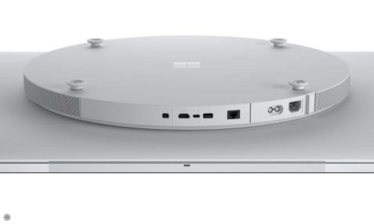 Das Computing-Modul wird von einem Intel Core i5 angetrieben, bietet alle wichtigen Anschlussmöglichkeiten... (Foto: Microsoft)