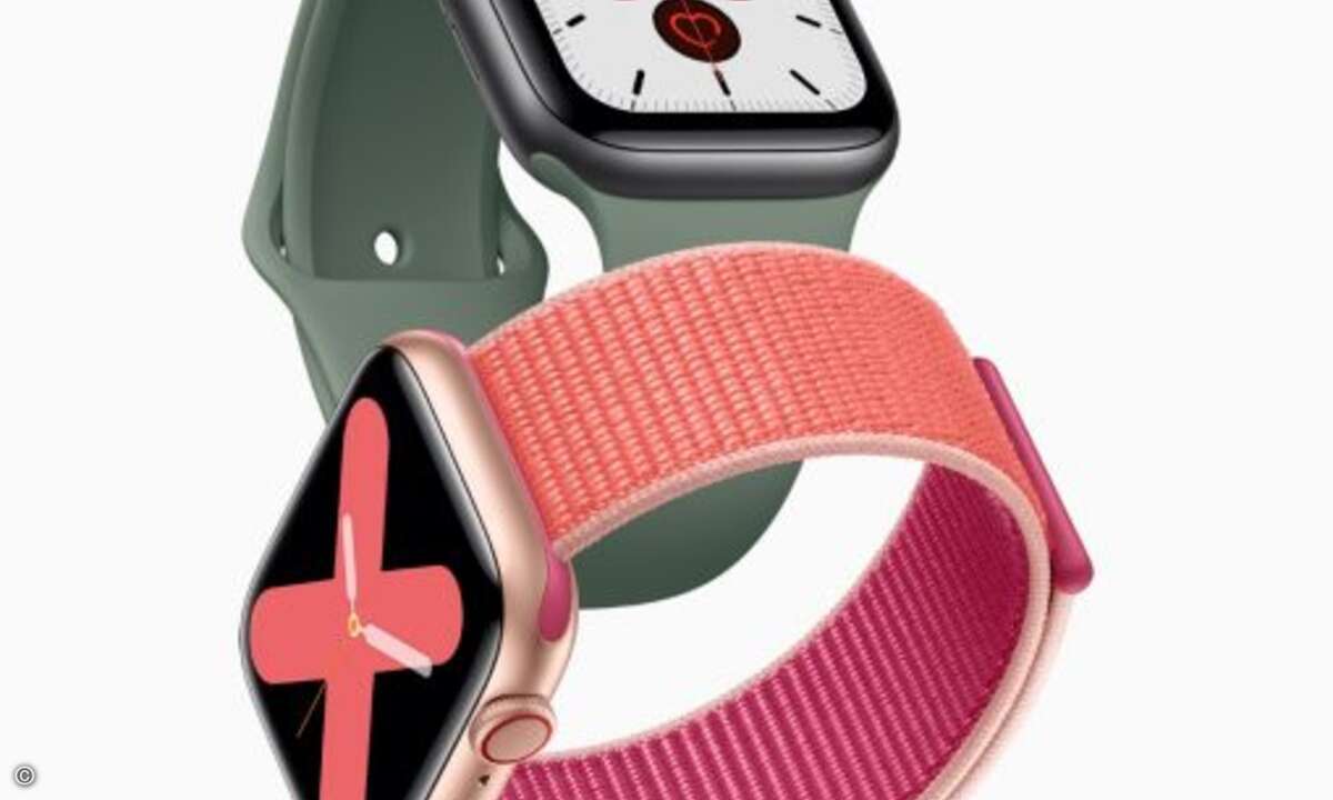 Bei der neuen Generation der Computer-Uhr Apple Watch bleibt der Bildschirm erstmals die ganze Zeit an (Bild: Apple)