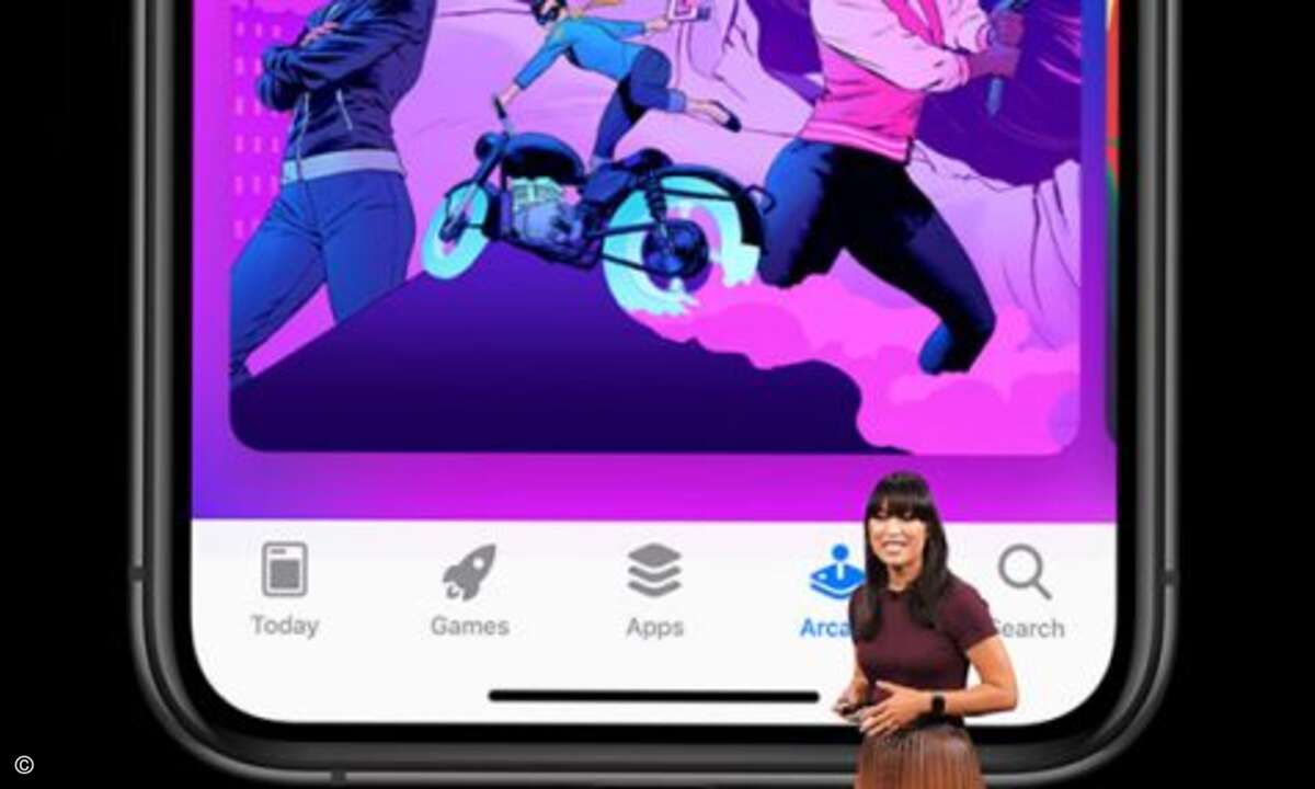 Ann Thai stellt Apple Arcade mit mehr als 100 neuen und exklusiven Spielen vor (Bild: Apple)
