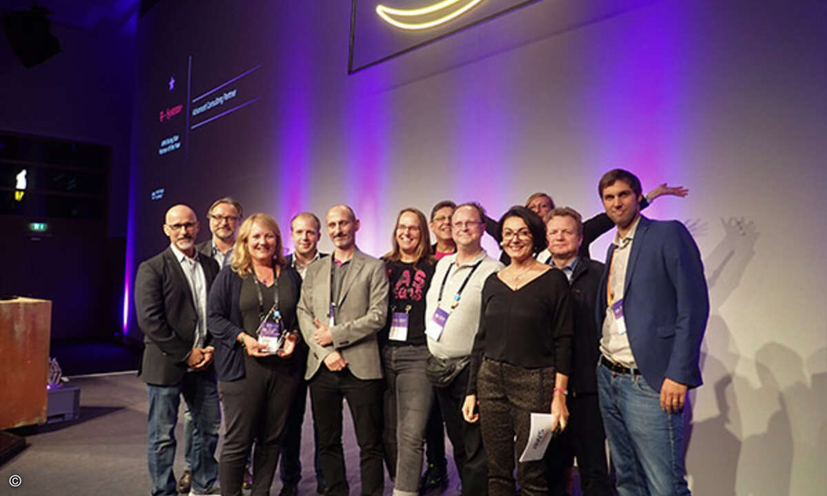 Das Team von T-Systems erhält einen »APN Rising Star of the Year«-Award