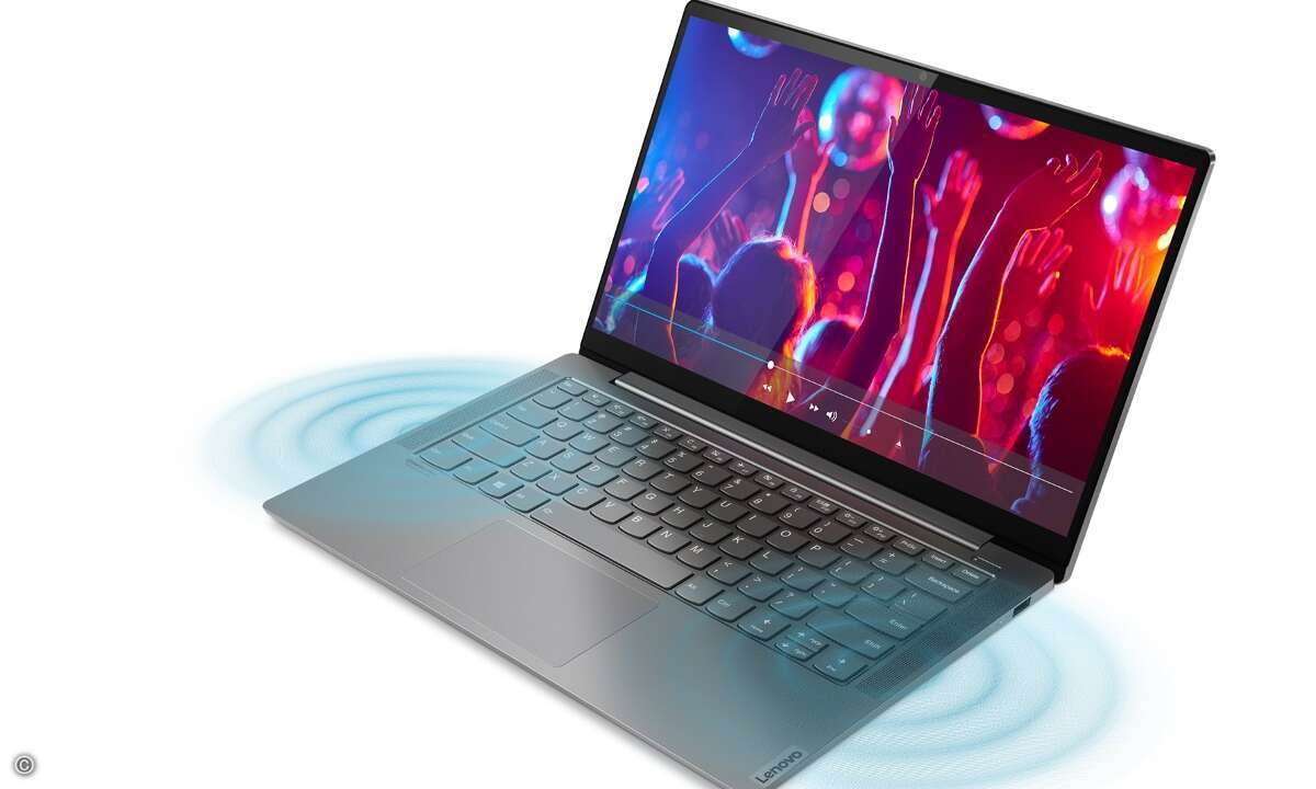 Mit einer ganzen Palette an smarten Funktionen dank Lenovo Smart Assist, Project Athena und Alexa wurde das mit Bildschirmgrößen von 14- oder 15-Zoll erhältlich »Lenovo Yoga S740« entwickelt. (Bild: Lenovo)