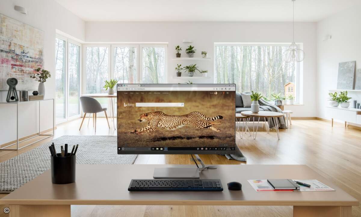 Außerdem präsentierte Lenovo eine Reihe neuer Displays und Business-Monitore, die sich in jede Wohn- und Büroumgebung einpassen. (Bild: Lenovo)