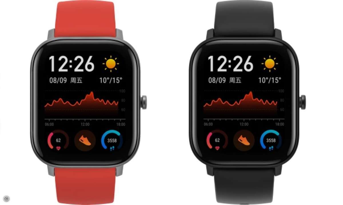 Der US-Hersteller Huami zeigte seine neuen Smartwatches »Amazfit GTS« und »Amazfit Stratos 3« auf der IFA. (Bild: Huami)