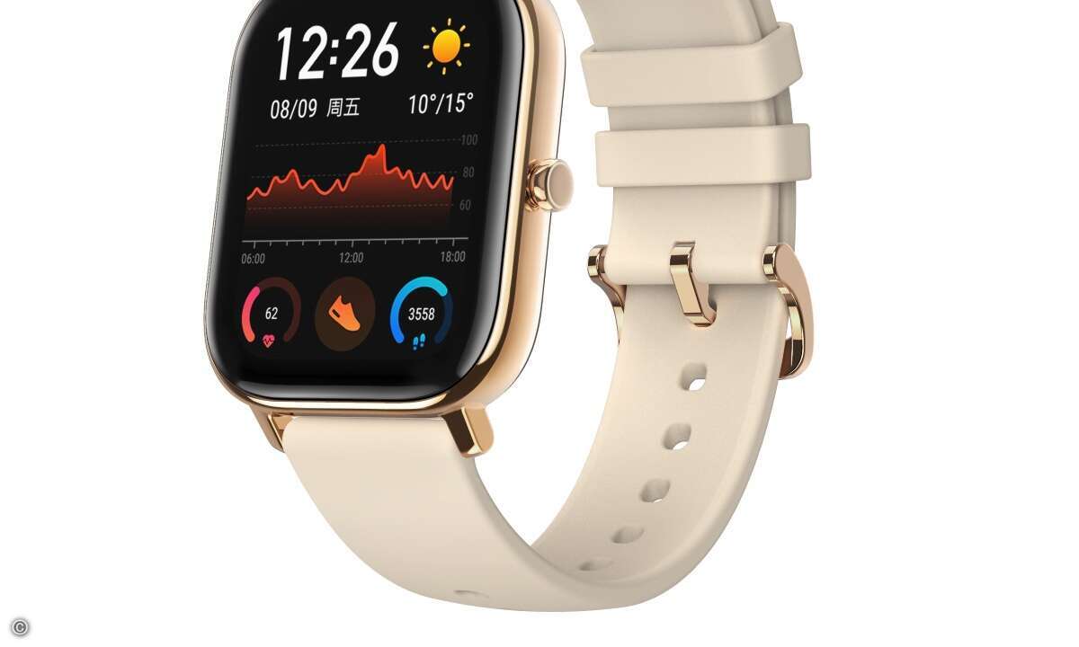 Die »Amazfit GTS« von Huami (Bild: Huami)