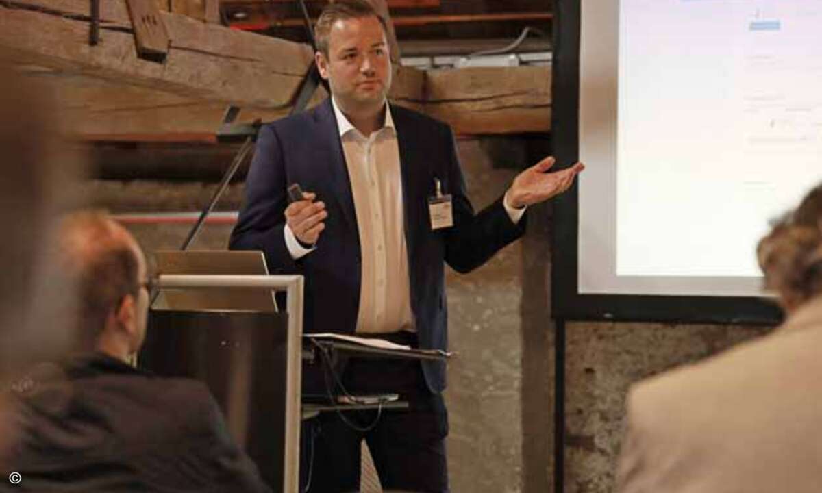 Nils Kathagen (IT-Systemhaus Ruhrgebiet) sprach über die