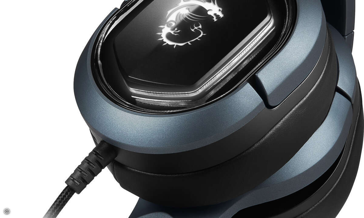 ... sowie 40mm-Treiber und ein Vibrationssystem (Foto: MSI)
