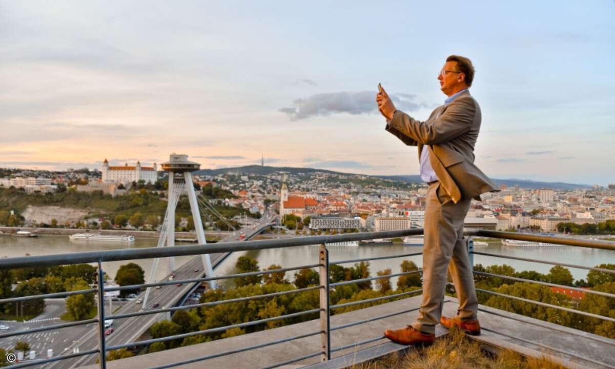 Bitte nicht abstürzen! (Foto: Eset)