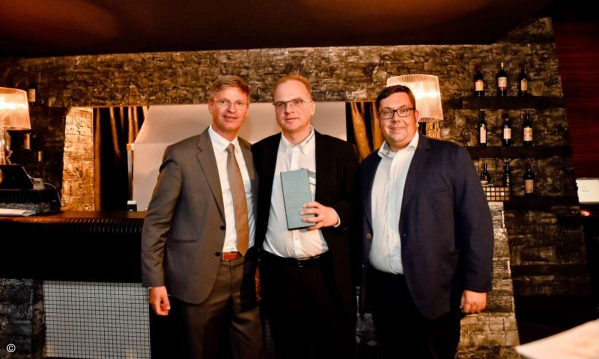 In der Kategorie »Web« ist Helge Wallstab mit Comstab Computerservice der Gewinner (Foto: Eset)