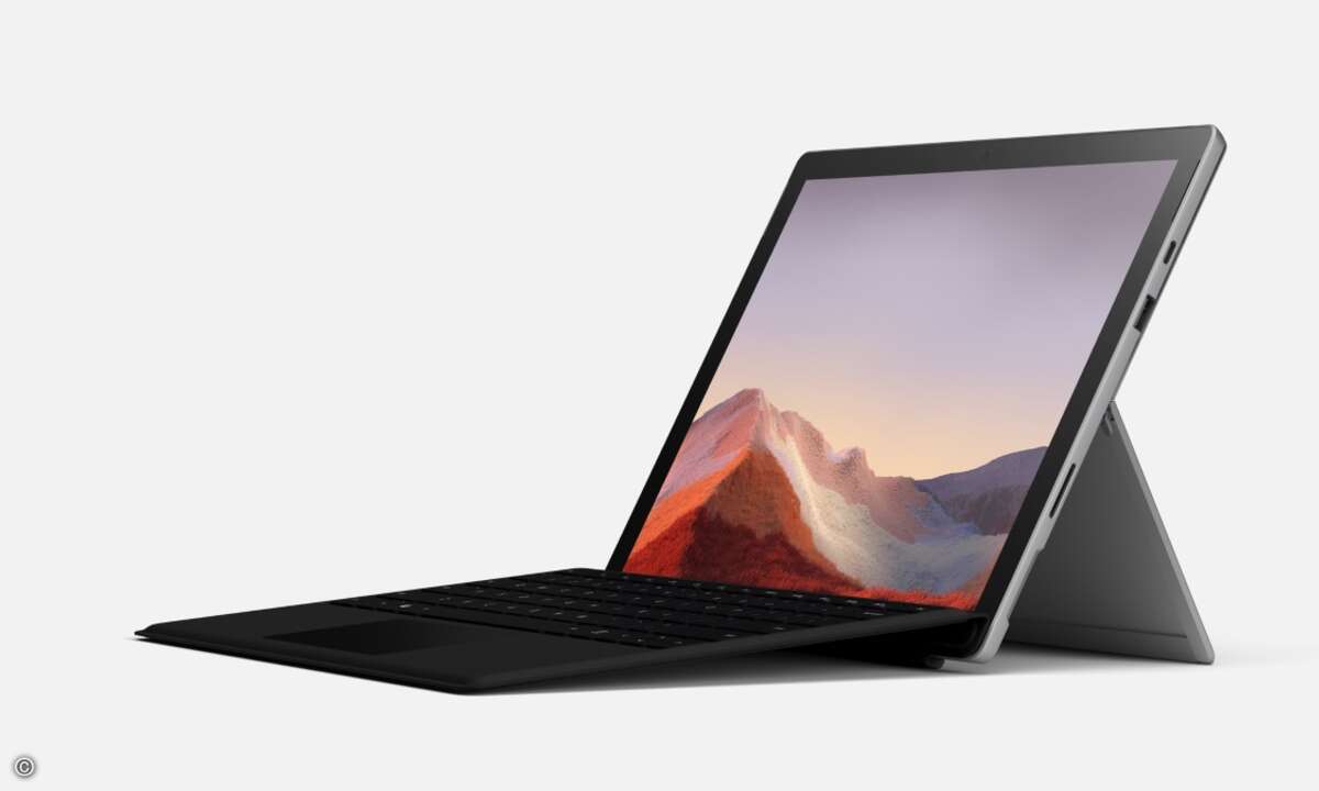 Auch das neue »Surface Pro 7« ist dank der neuesten Intel-Core-Prozessoren der 10. Generation performanter als der Vorgänger. (Bild: Microsoft)