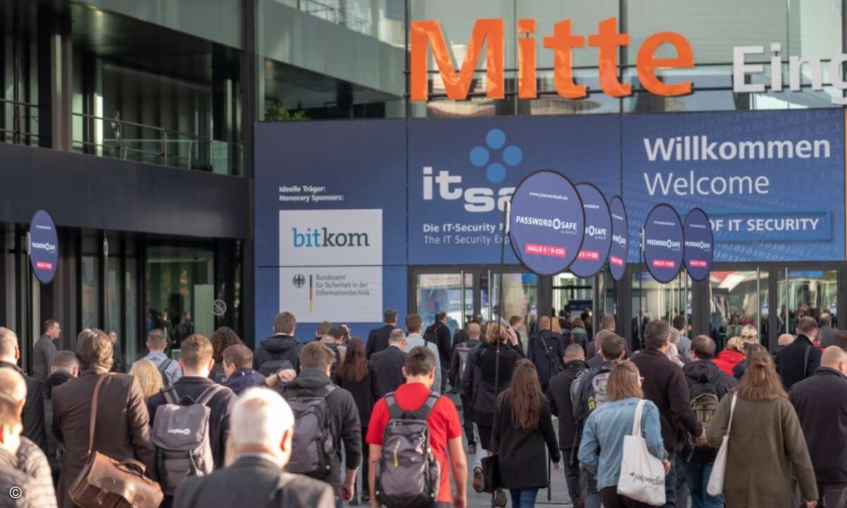 Jedes Jahr im Oktober kommt die Security-Branche in Nürnberg zur it-sa zusammen (Foto: NürnbergMesse - Thomas Geiger)