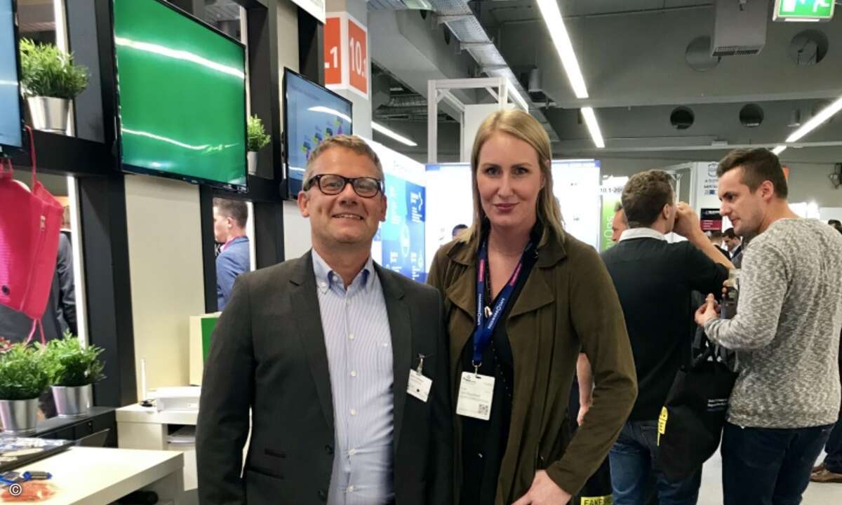 ... mit Jens Fehlauer von Arrow ECS und ... (Foto: CRN)