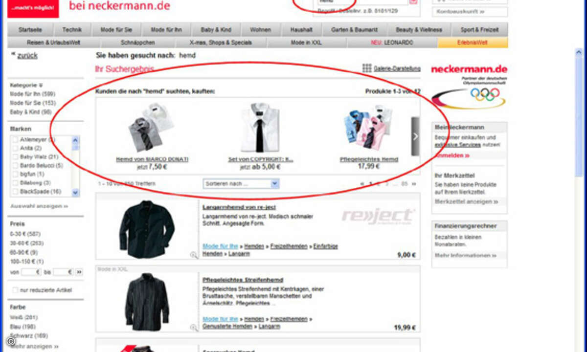 Produktempfehlungen auf die Suche nach »Hemd«.