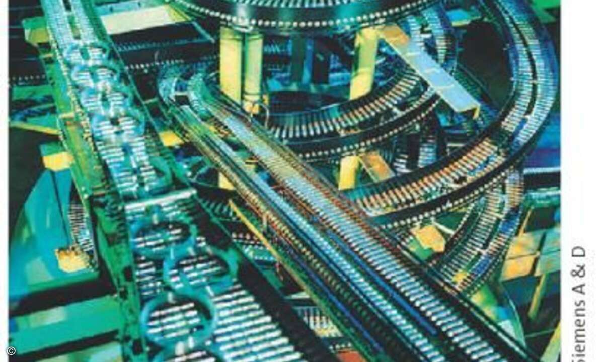Optimierte Netzstrukturen unterstützen die Produktion. Foto: Siemens A&D