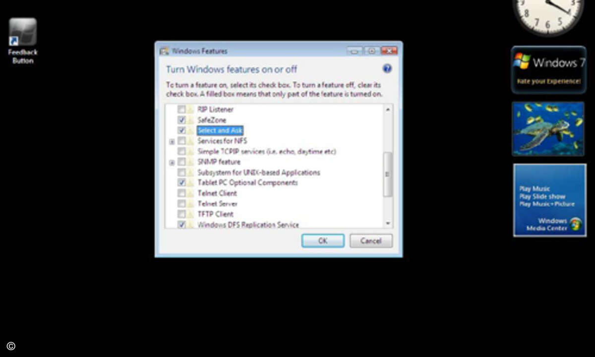 Bei allen Versprechen von Microsoft ist noch nicht sicher, welche Funktionen Windows 7 letztendlich beinhalten wird.