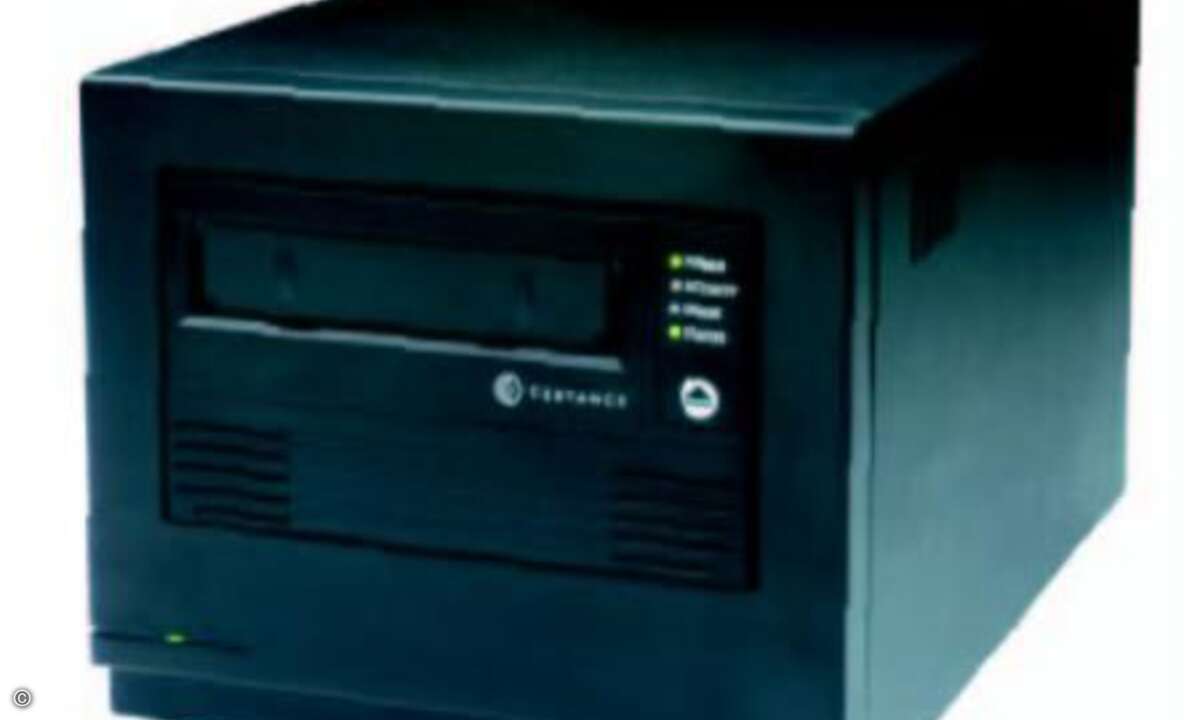 Mit seinem LTO-3-Streamer CL 800 kam Certance im Herbst 2004 auf den Markt. Foto: Certance