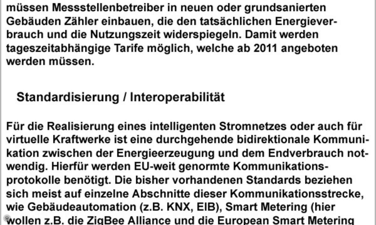 Liberalisierung des Strommarktes