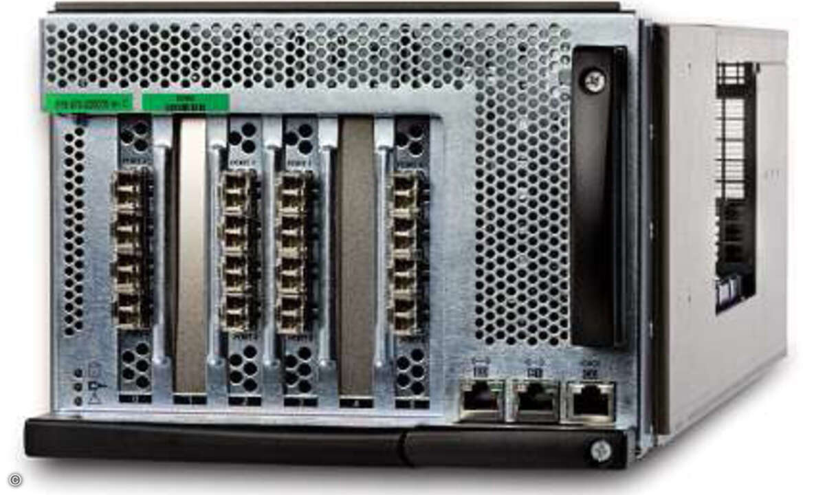 Der Controller des Inserv-Systems von 3Par basiert auf einem ASIC mit integrierten Thin-Provisioning-Mechanismen.
