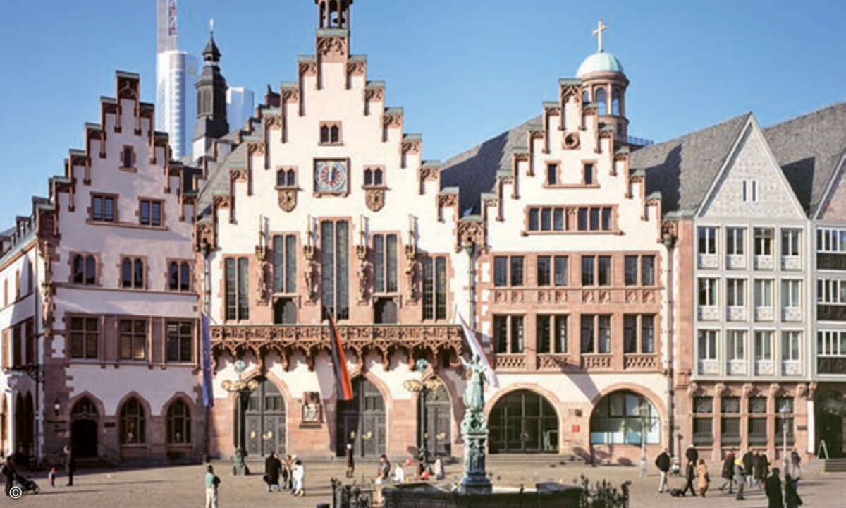 Im Zentrum der Mainmetropole: Der Römer
