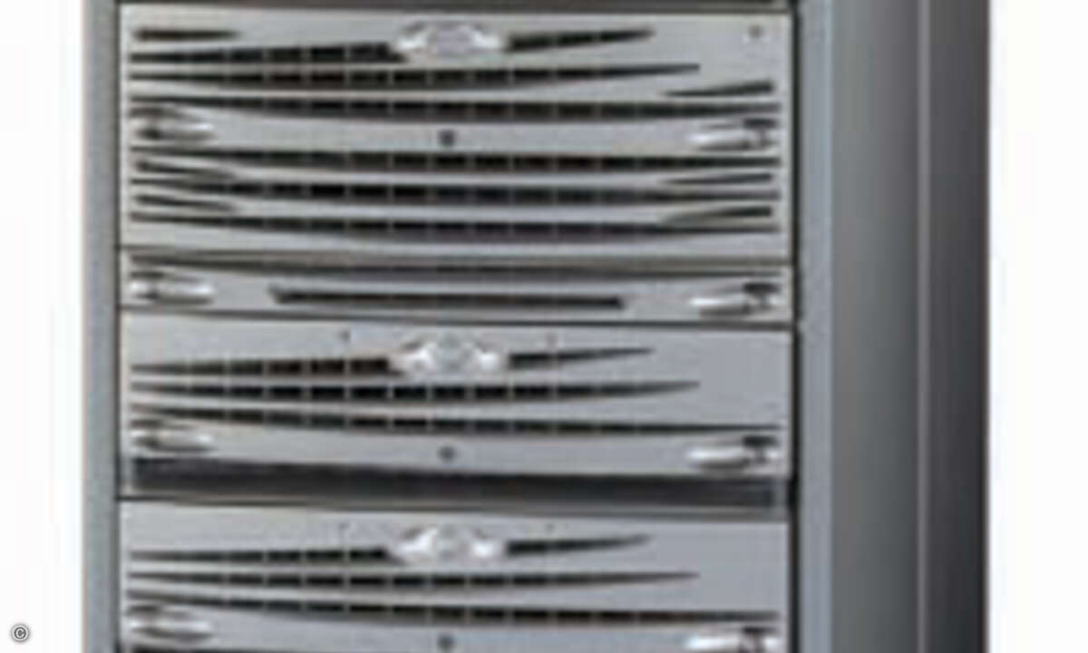 Alle Dokumente auf den zentralen Laufwerken werden grundsätzlich auf dem zentralen Server, einer Clariion CX 600, gespeichert.