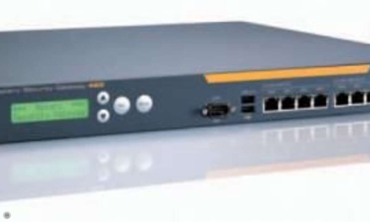 Erweiterte Einstellungsmöglichkeiten für den Betrieb in größeren Netzwerken: Astaro Security Gateway 420. Foto: Astaro