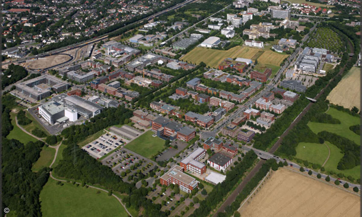Technologiezentrum Dortmund mit 8.500 Arbeitsplätzen (Bildquelle: Networker NRW)