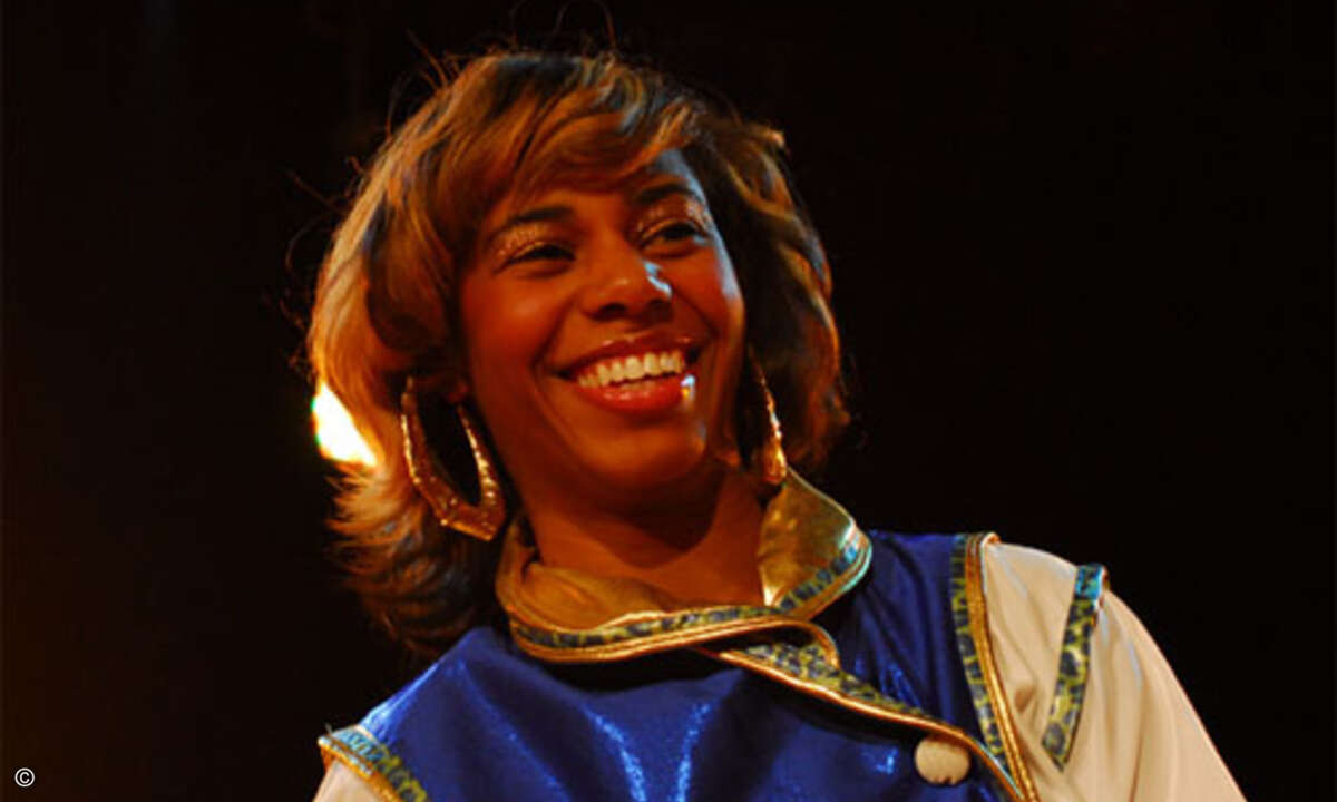 Auch von Santogold, der Newcomerin des Jahres 2008, gibt es MP3-Downloads bei On3Radio