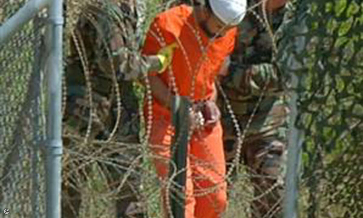 Auch in Guantanamo sollen laut Reprive Häftlinge mit Dauerbeschallung gefoltert werden