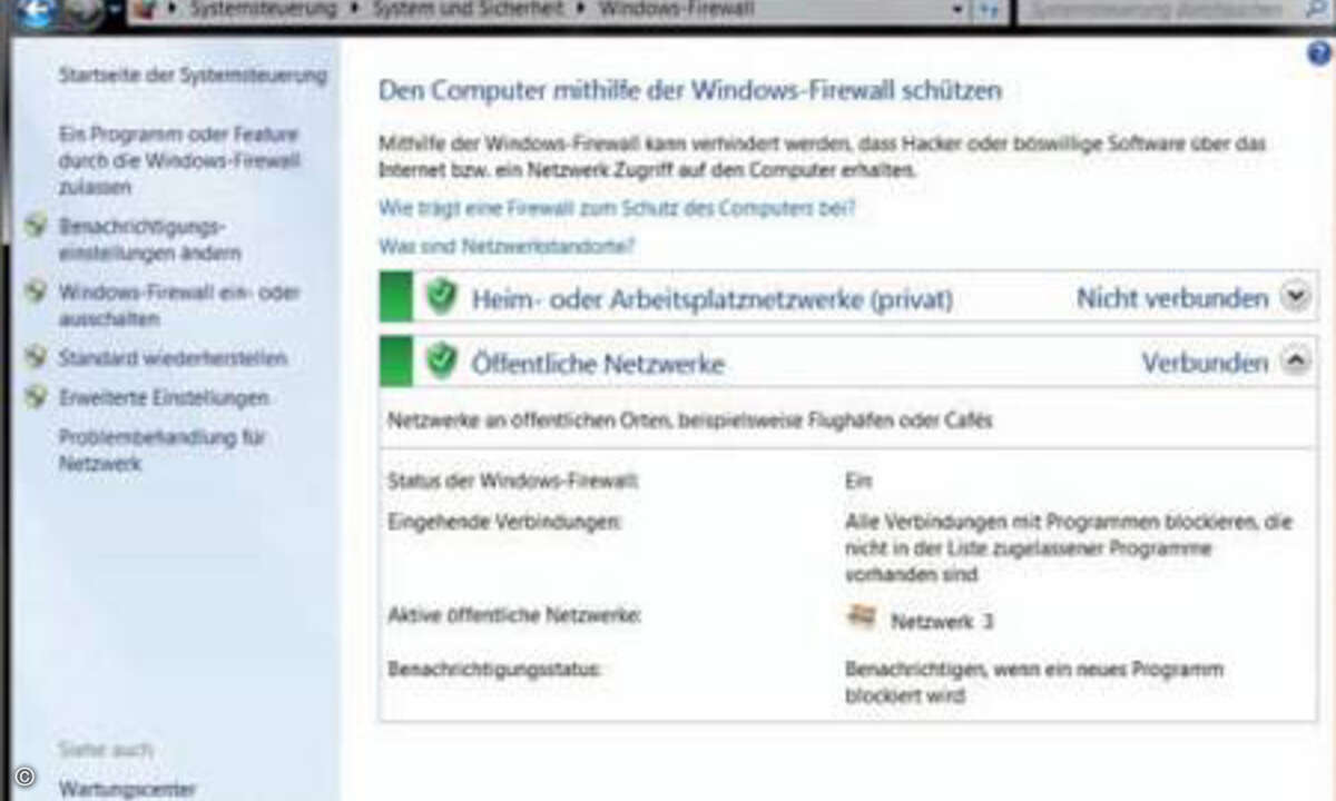 Die Firewall von Windows überfordert laut G-Data vor allem technisch weniger versierte Anwender.