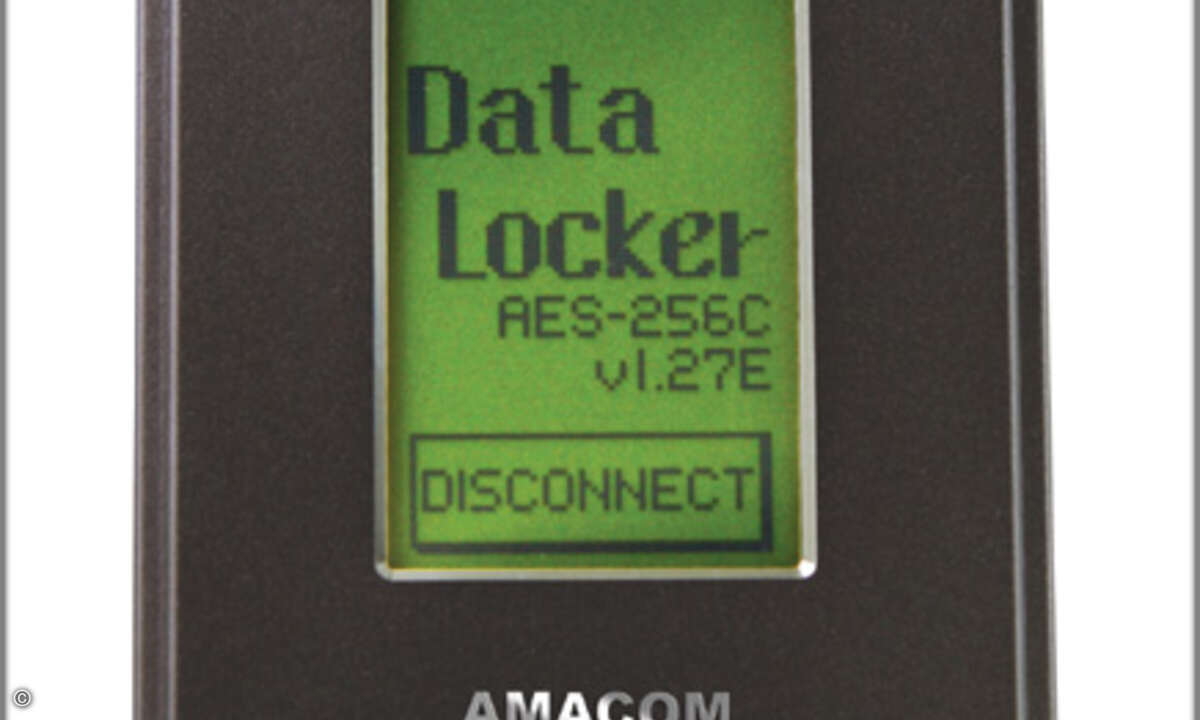 Die Amacom Data Locker bietet Datendieben kaum Angriffsfläche
