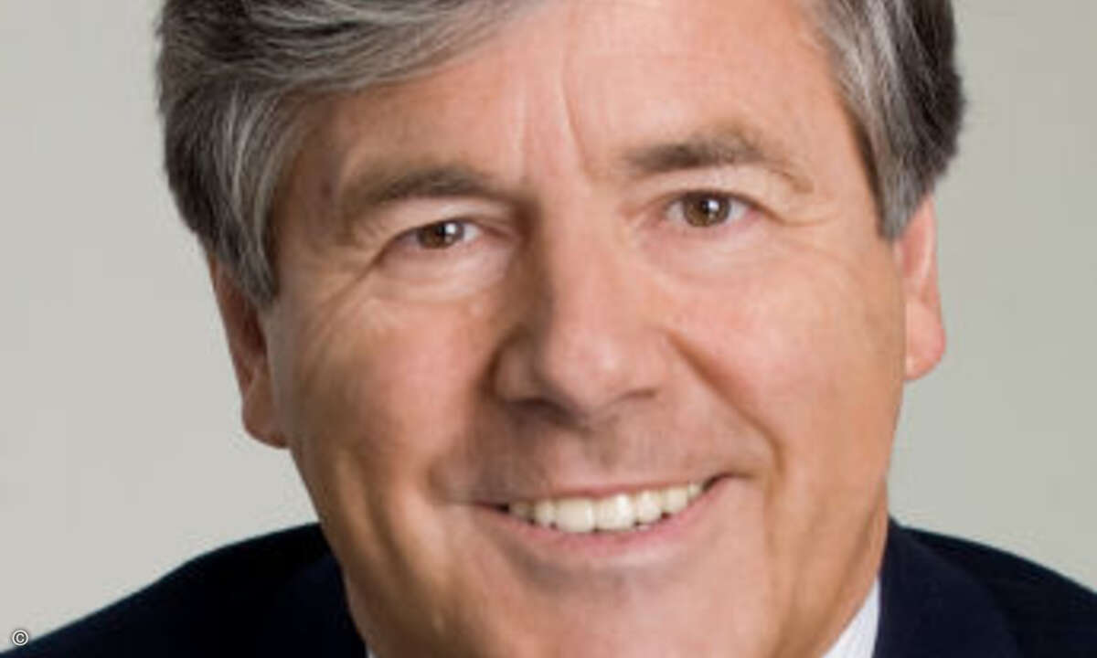 Deutsche Bank-CEO Josef Ackermann: »Ich bin überzeugt, dass wir eher am Beginn des Endes sind«.